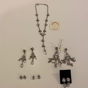 Swarovski Maria Elena earrings and necklace set
